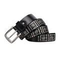 Studded Belt For Men, Silver Buckle, Makan Model | Elmont