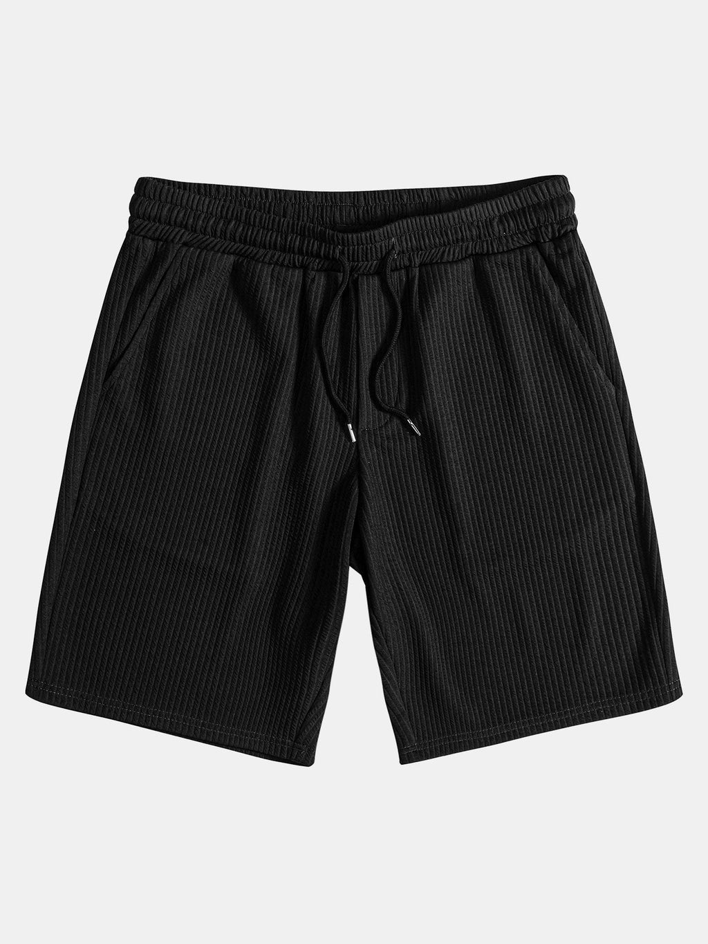 Textured V-Neck Polo & Shorts – photo 17