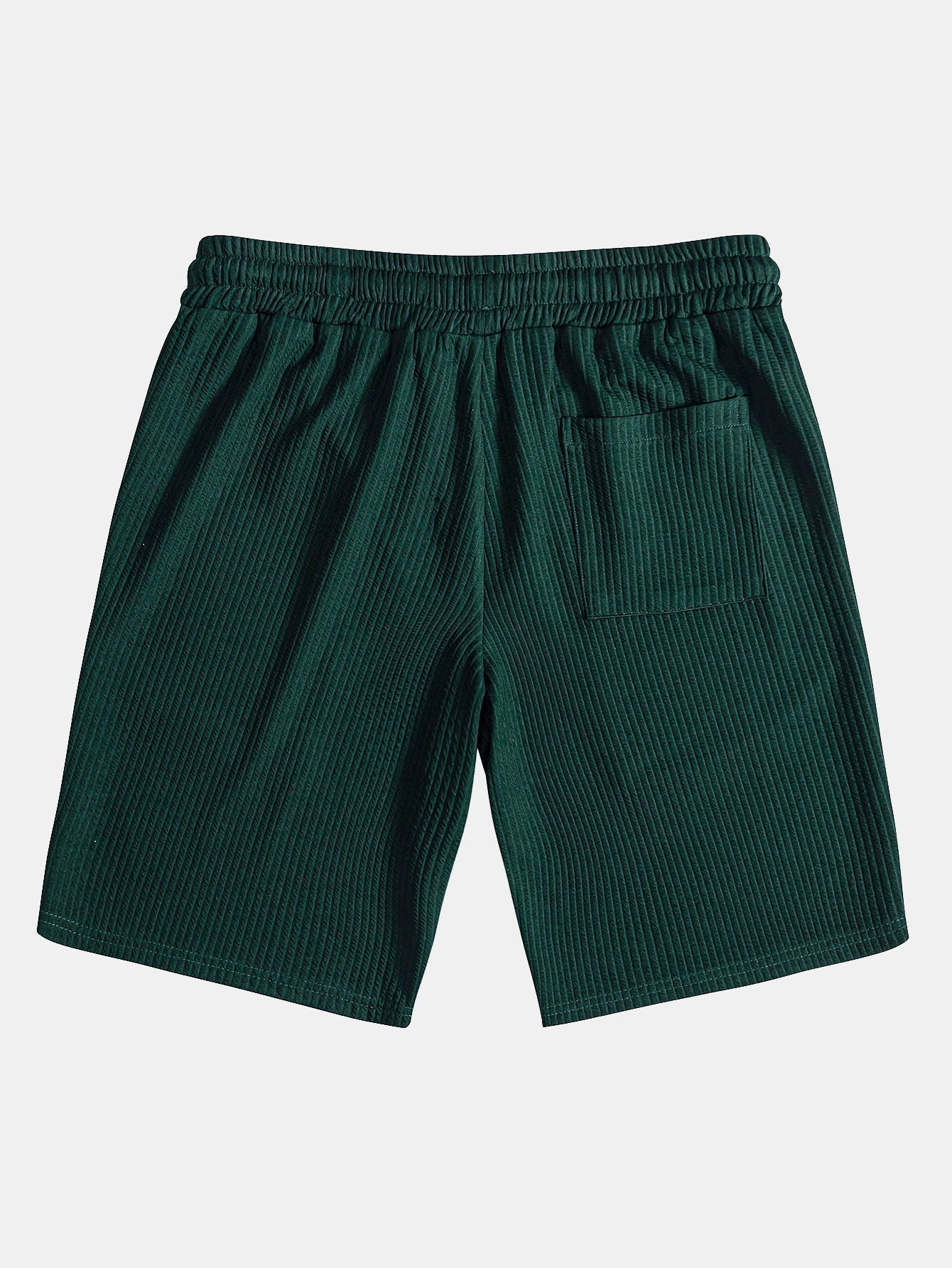 Textured V-Neck Polo & Shorts – photo 20