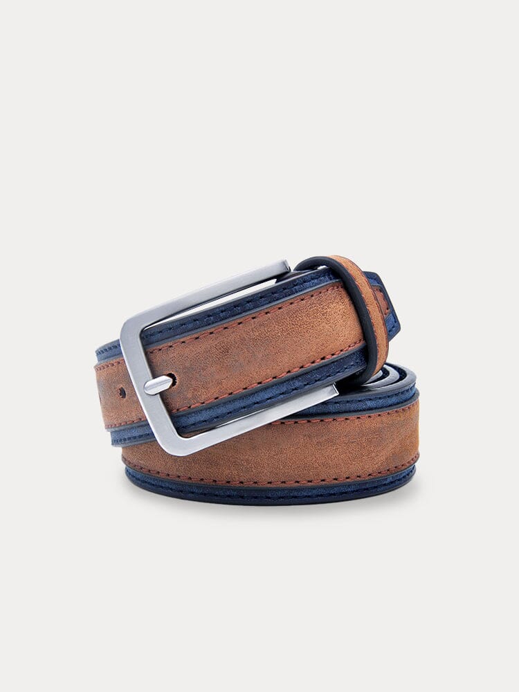 Vintage Durable PU Cowhide Belt | Elmont