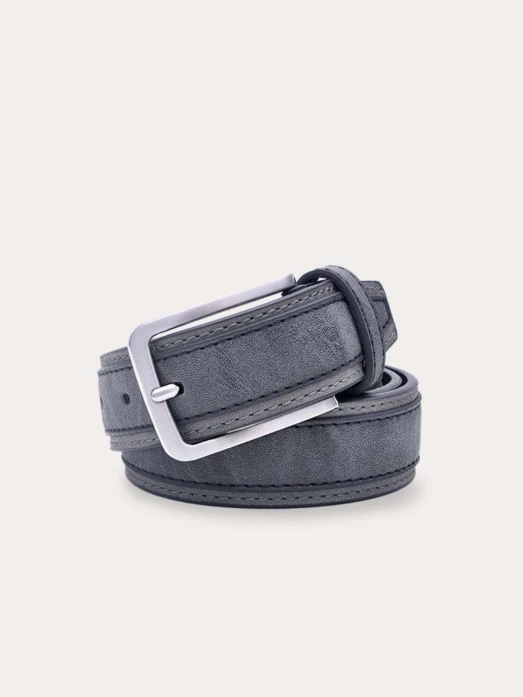 Vintage Durable PU Cowhide Belt – photo 2