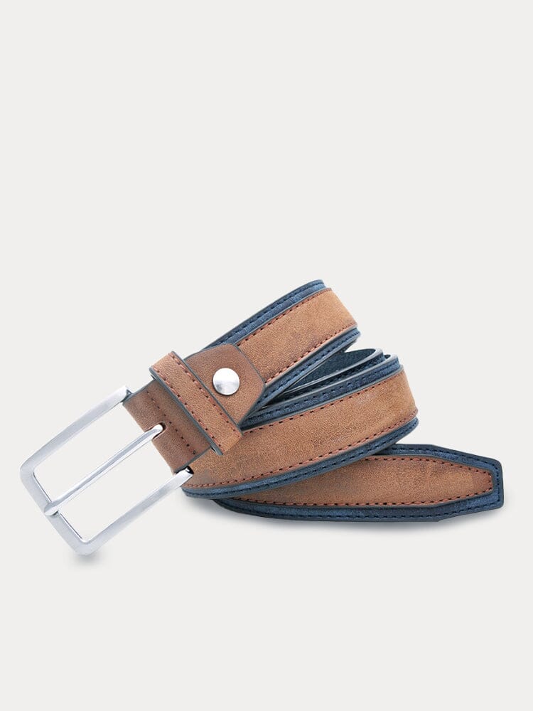 Vintage Durable PU Cowhide Belt – photo 3