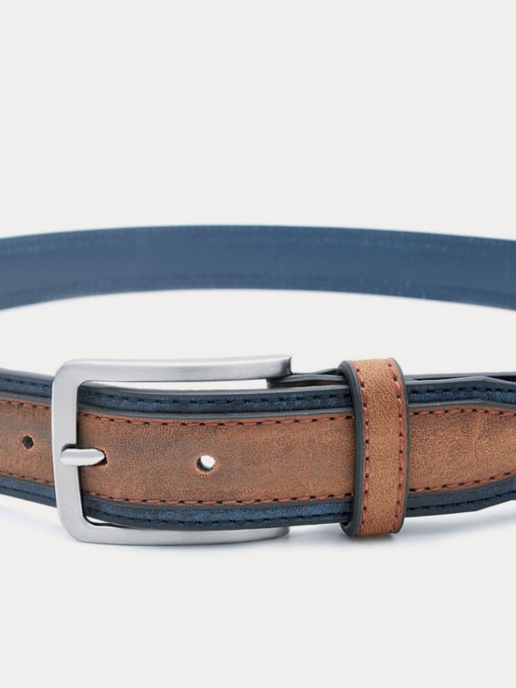 Vintage Durable PU Cowhide Belt – photo 4