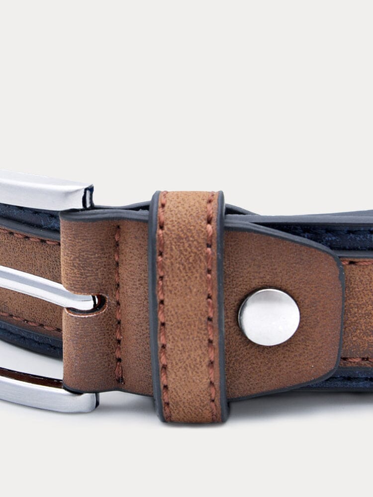 Vintage Durable PU Cowhide Belt – photo 5