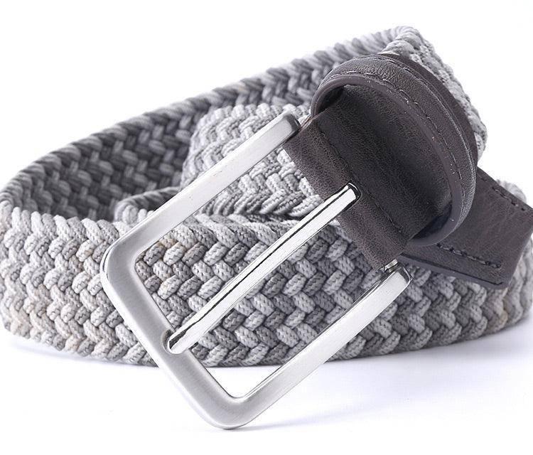 Vintage Elastic Braided Belt For Men, Zviadi Model – photo 9