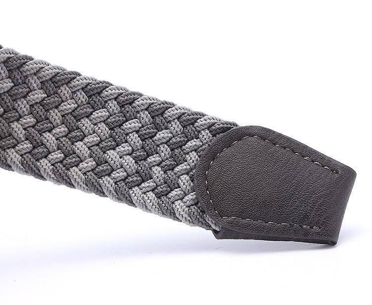 Vintage Elastic Braided Belt For Men, Zviadi Model – photo 11