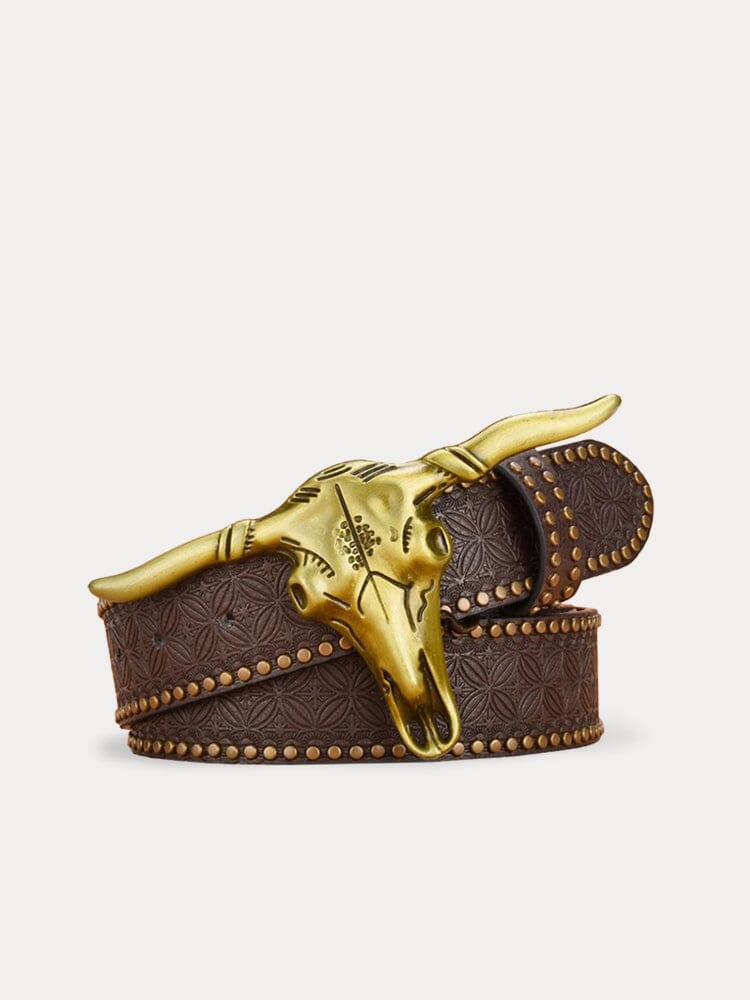 Vintage Western Cowboy PU Belt – photo 2