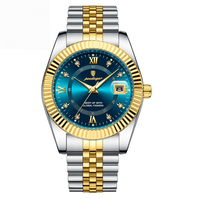 Watch GoldenStar - 40mm Watch | Water Resistant | Stainless Steel | Elmont